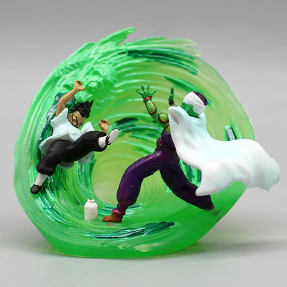 6cm Dragon Ball Z Action Figure | Piccolo & Master Roshi PVC Collectible Anime Figurines, Mafuba Statue Model Toys