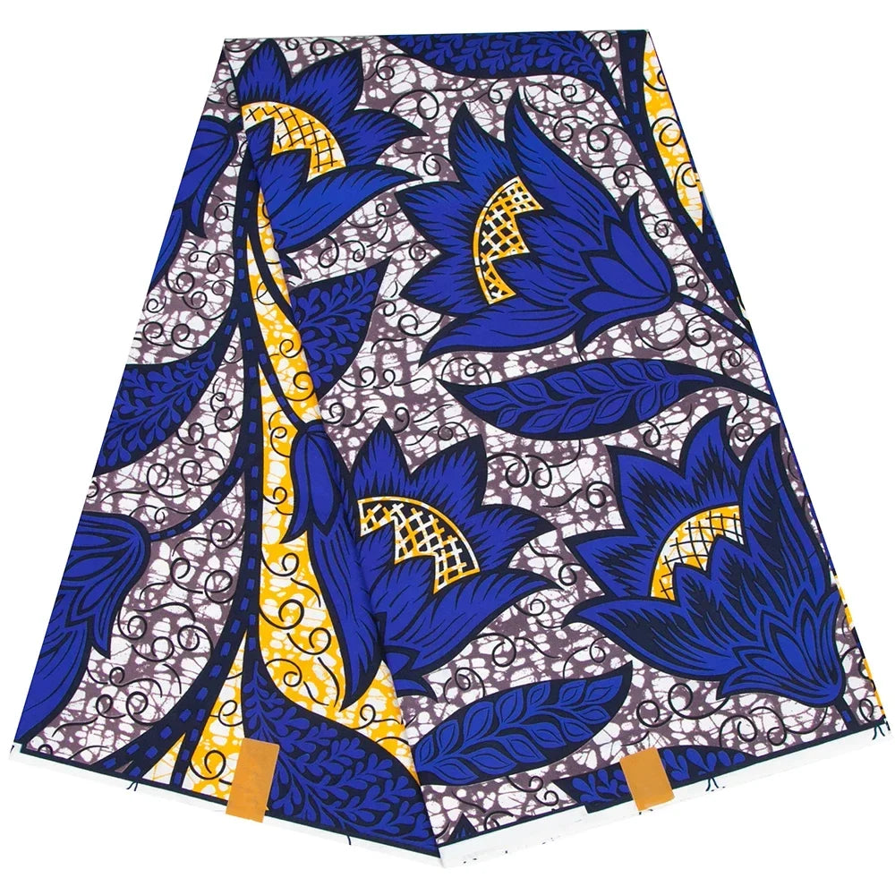 African Print Ankara Fabric - Traditional Party and Wedding Sewing Cloth