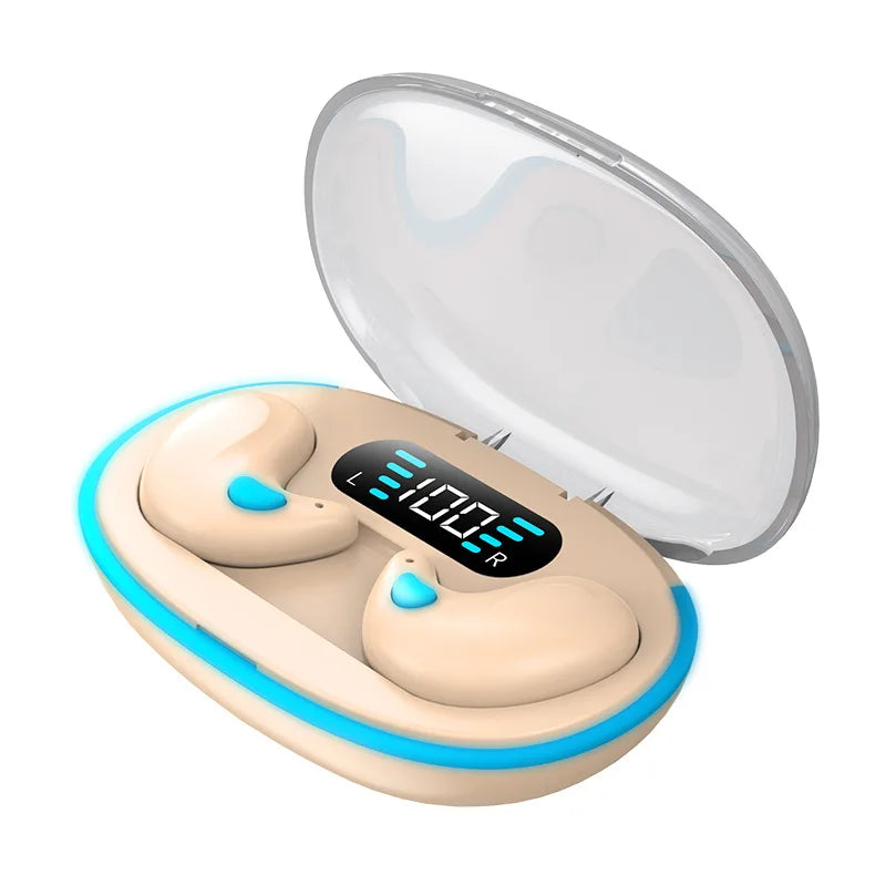 Bluetooth Sleep Earbuds - Tiny Wireless Earphones for Small Ears, Compact Side-Sleeping Audio Headphones
