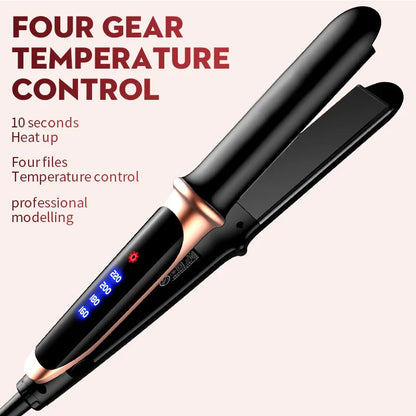 2 in 1 Flat Iron Hair Straightener – Professional Hair Iron for Straightening & Curling