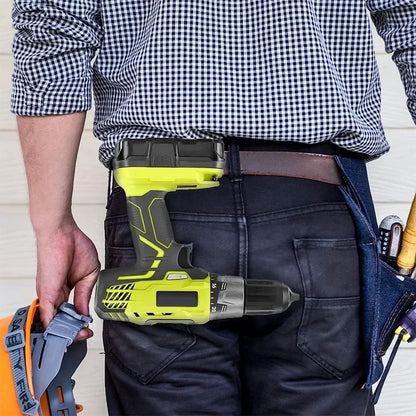 Power Tool Belt Clip Hooks - Screw Mount Holder for Ryobi & Ridgid Impact Drivers
