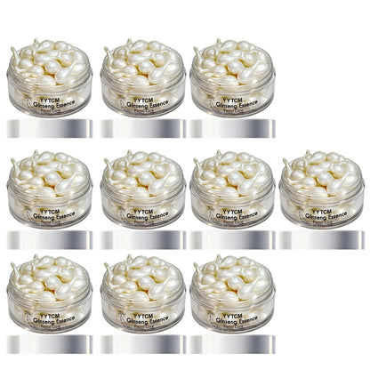 Ginseng Essence Capsules - Moisturizing Firming Serum with Retinol, Niacinamide & Vitamin E