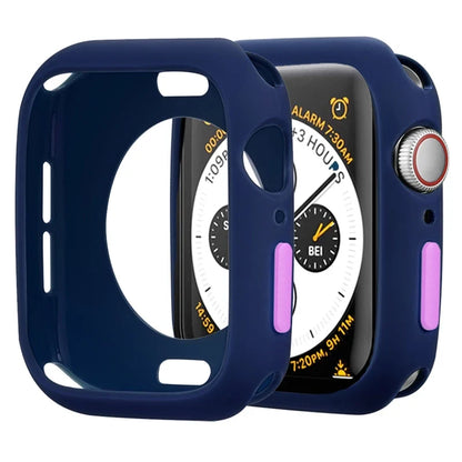 Silicone Protective Case for Apple Watch Series & Ultra - Shockproof Cover for 38mm–49mm Models