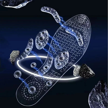 Breathable Silicone Sport Insoles – Orthopedic Foot Massage Cushion for Men & Women