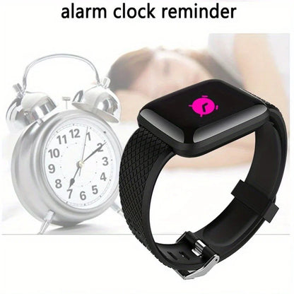 Smart Watch for Men & Women – Fitness Tracker Smartwatch with Message Notifications, Heart Rate Monitor, Electronic Wristwatch for Android & iOS, Birthday Gift Bracelet Style Watch