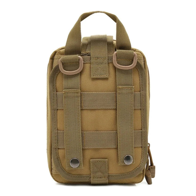 MOLLE IFAK Waist Pouch - Hunting EDC Survival Medical Bag for Outdoor Camping Hiking and Emergency Gear