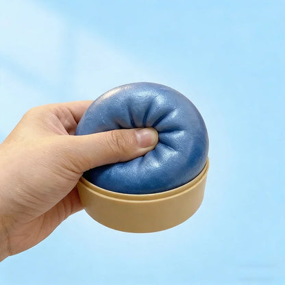 Colorful Dumpling Squishy Toy - Blind Box Stress Relief Fidget Squeeze Toy for Anxiety Relaxation & Happiness