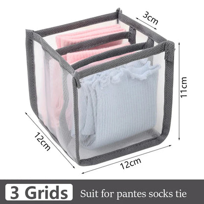 Jeans & Clothing Storage Box – Closet Organizer Drawer System for Pants, Cabinet, and Clothing Organization