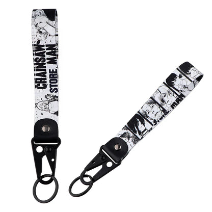 Anime Eagle Beak Keychain – Cool Short Lanyard for Phone, Badge Holder & USB Pendant