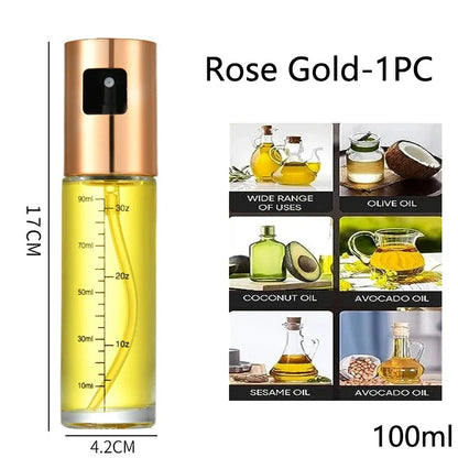 Glass Oil Sprayer Bottle - Olive Oil Mister for Cooking Salad BBQ Baking Kitchen Use