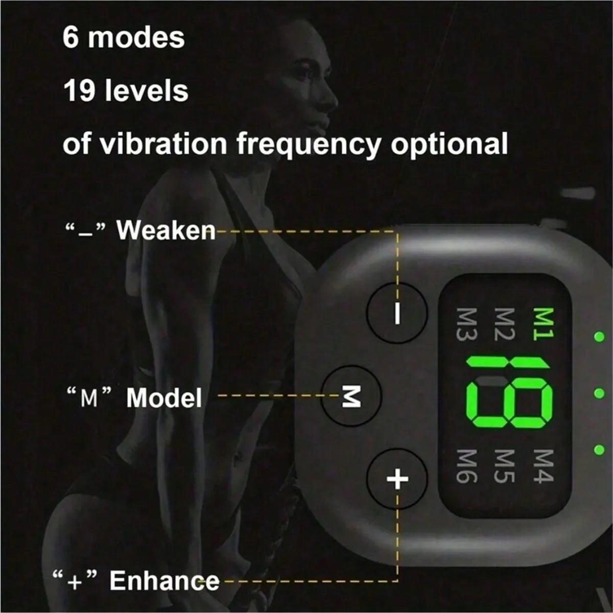 Portable USB Waist Massager Belt — Electric Body Shaper & Fitness Trainer for Arm, Hip & Leg Toning