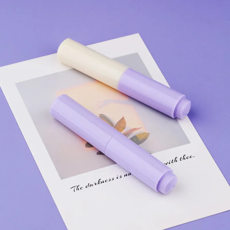 MAJOHN Wancai Fountain Pen - Transparent Starry Sky Mini Pocket Writing Pen with Macaron Maillard Brown Design