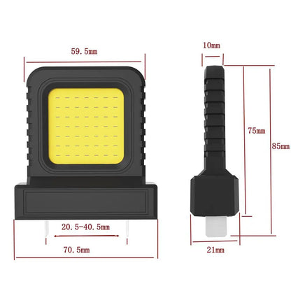 21V Electric Tool with Universal Lithium Battery – LED Work Light & Floodlight for Auto Repair, Outdoor Construction & Long-Term Use
