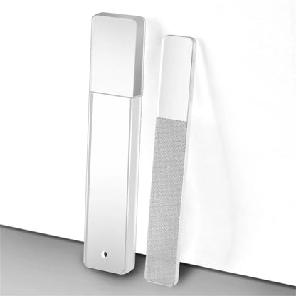 Nano Glass Nail File - Transparent Crystal Nail Polishing and Shining Tool for Smooth Nail Care