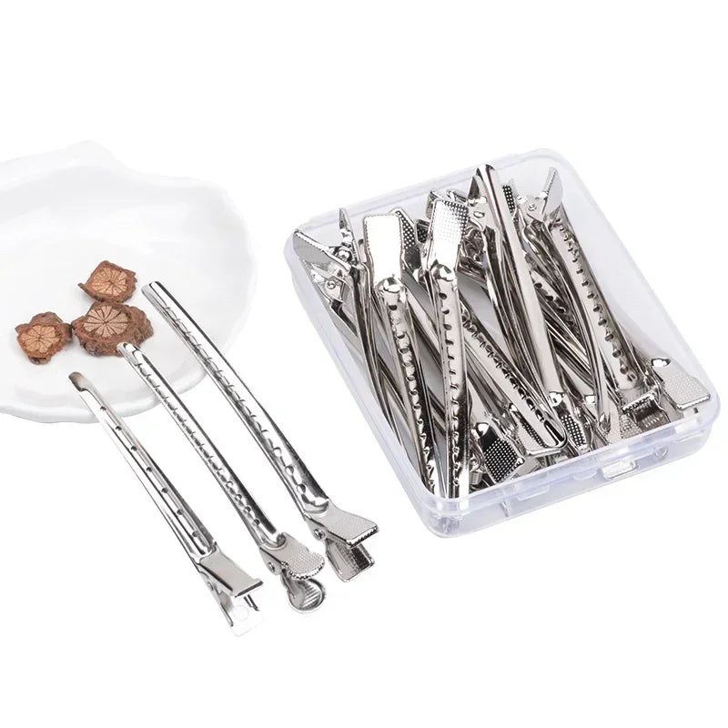 Professional Hair Sectioning Clips – Salon Styling Hairpins for Curling & Root Lift Hairdressing Tools