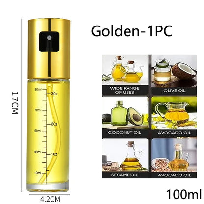 Glass Oil Sprayer Bottle - Olive Oil Mister for Cooking Salad BBQ Baking Kitchen Use