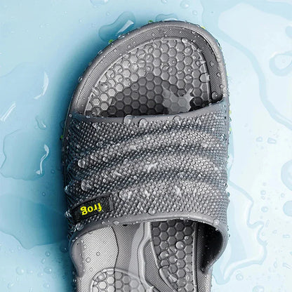 Men’s Summer EVA Home Slippers – Lightweight Slip-On Indoor House Shoes for Bathroom, Living Room & Beach Comfort