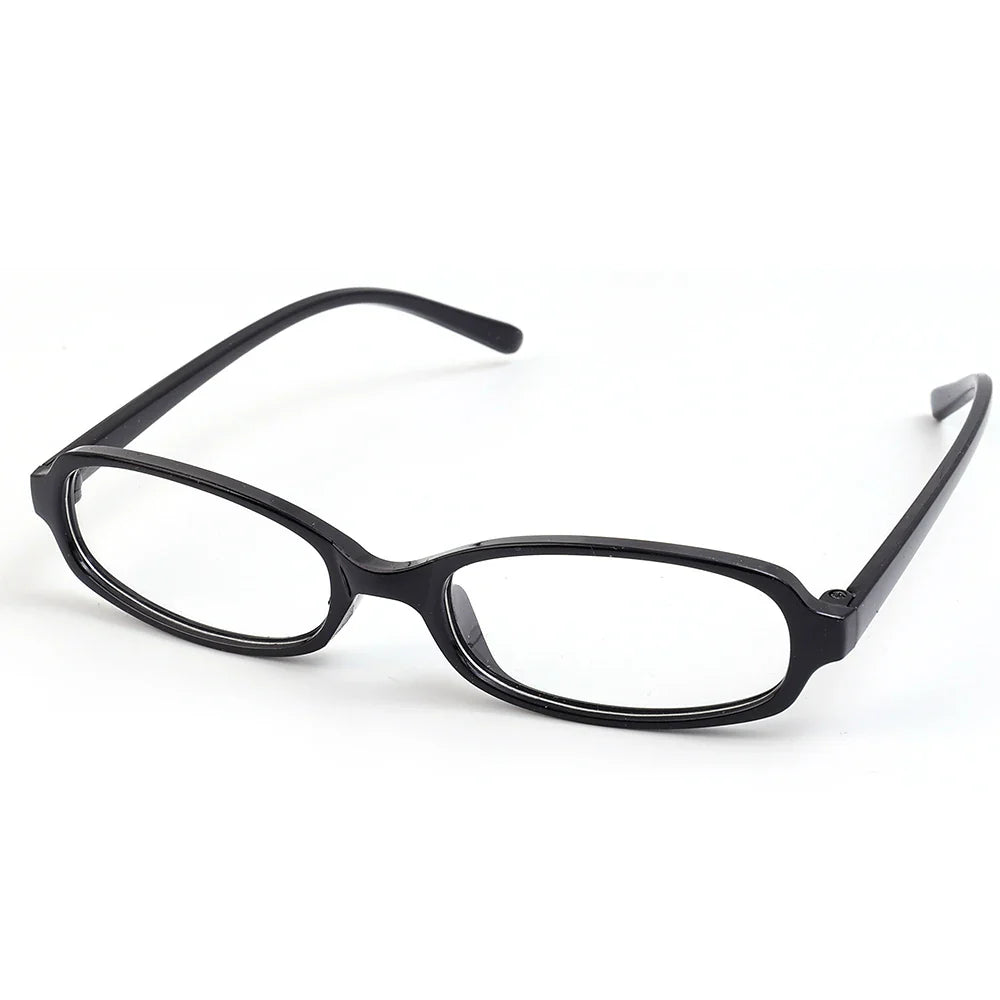 2024 Girls Y2K Retro Oval Glasses - Red & Green Frame, Anti-Blue Light Eyewear for Computer & Seaside Driving