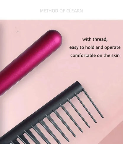 Girls Airbag Hairbrush — Wet & Curly Hair Detangling Comb, Scalp Massage Tool for Salon Styling
