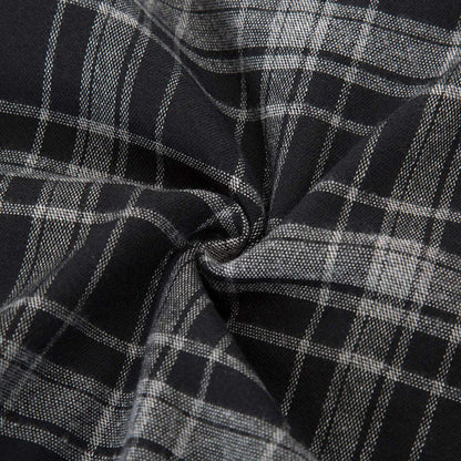 Men's Tartan Kilt Skirt – Traditional Highland Utility Kilt with Pockets, Gothic Punk Vintage Style