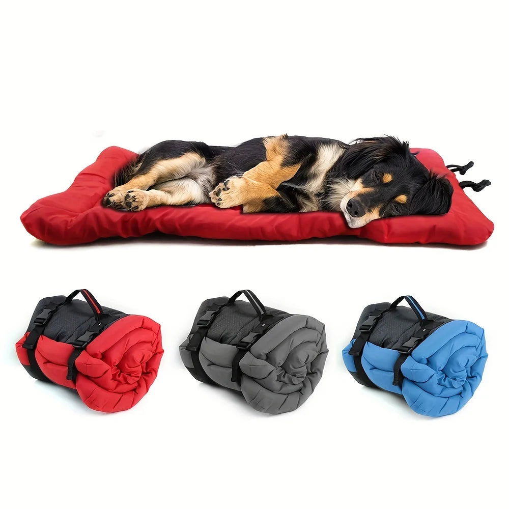 Waterproof Anti-Slip Pet Bed Cushion - Washable Outdoor Dog Mattress for Comfortable Pet Sleeping & Rest