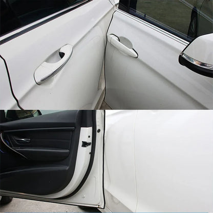 5M Transparent Car Door Edge Protector - PVC Anti-Scratch Anti-Collision Sealing Strip for Vehicle Door Protection & Trim