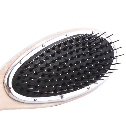 Professional Wig Brush – Anti-Static Steel Comb for Tangle-Free Hair Extensions and Training