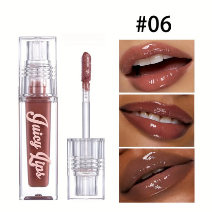 Hydrating Crystal Lip Oil – Tinted Plumping & Moisturizing Gloss for All Skin Types