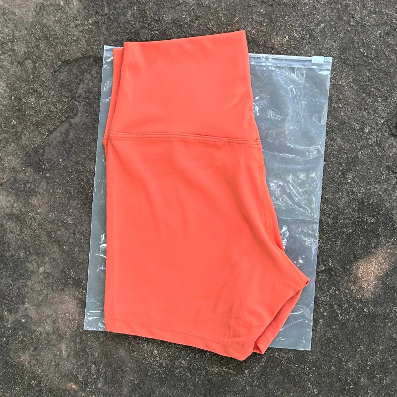 Women’s High Waist Yoga Shorts - Slim Fit Butt Lift Biker Shorts for Gym, Running, and Sports Workouts