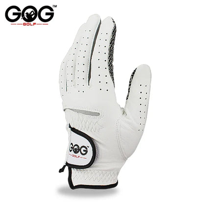 Men’s Golf Gloves – Left/Right Hand, Soft Breathable Sheepskin with Anti-Slip Granules (1 Pc Pack)