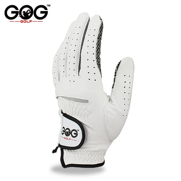 Men’s Golf Gloves – Cabretta Leather Left/Right Hand with Anti-Slip Grip, Soft & Breathable Design