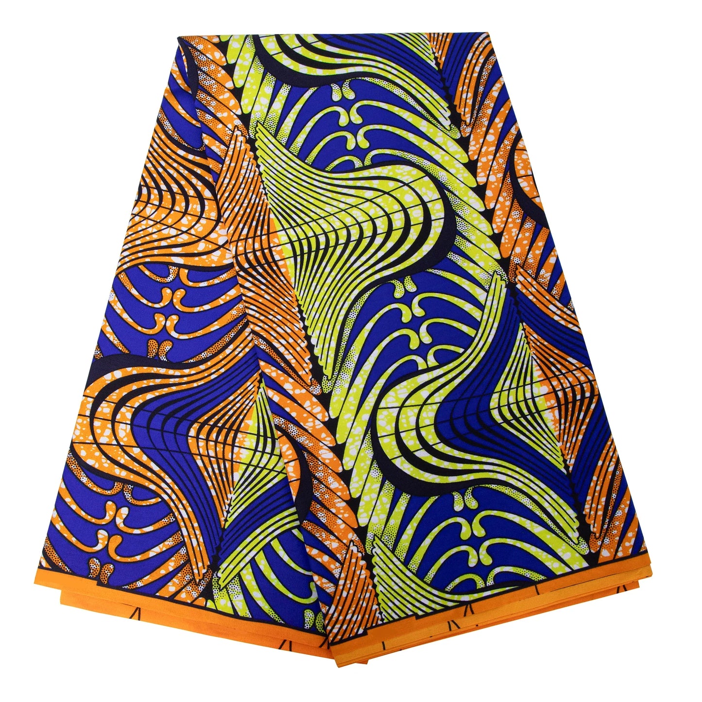 African Real Wax Ankara Fabric - Nigerian Print 100% Polyester Fabric for Women