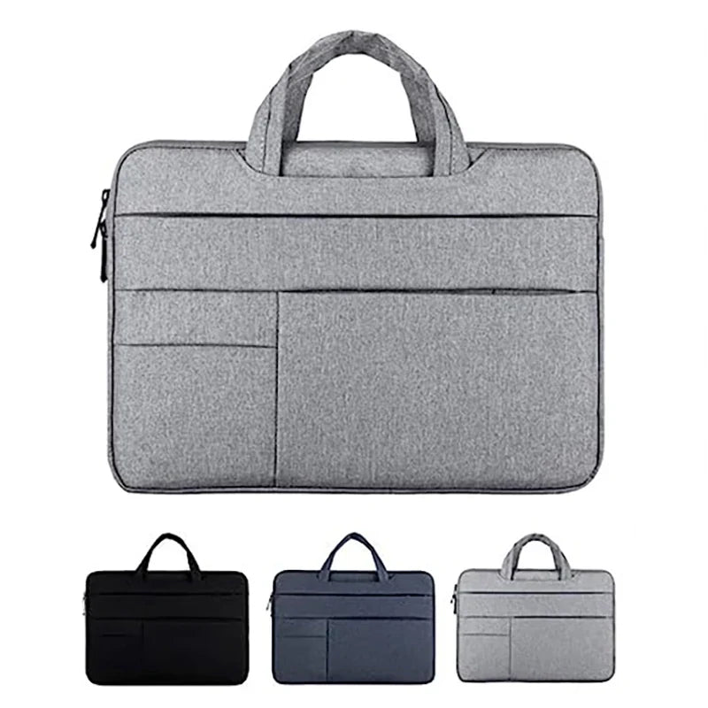 Water-Resistant Laptop Sleeve Bag - Universal Notebook Handbag Case for 11-15.6 Inch MacBook & Computer Travel Protection