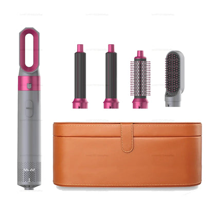 5-in-1 Hair Dryer Multi Styler – Curling Iron, Hair Straightener, Hair Brush & Dryer All-in-One Tool