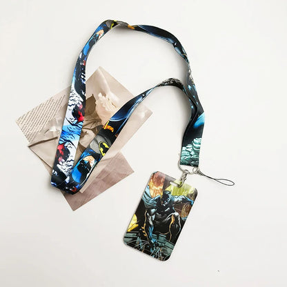 American Anime Movie Lanyard — Key Holder Neck Strap for ID Cards, Gym Keys, Badge, DIY Keychain Rope