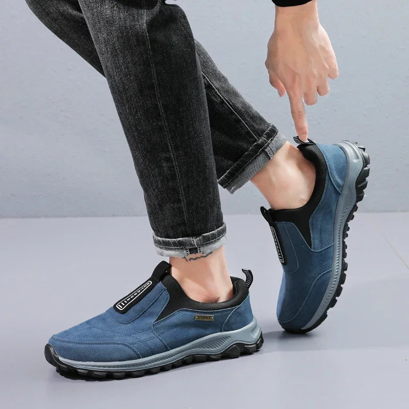 Men’s Indestructible Sneakers - Breathable Lightweight Running Shoes with Anti-Slip Outdoor Protection