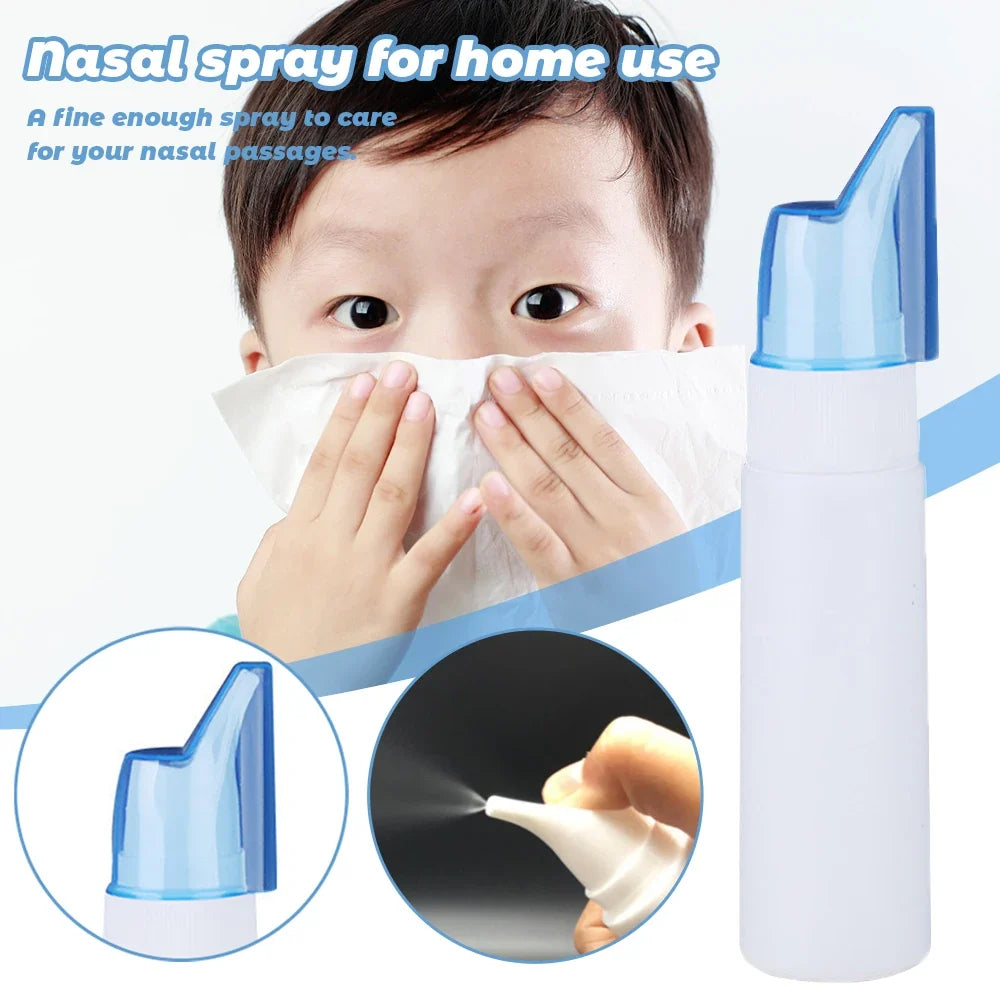 Professional Nasal Irrigation Wash Bottle - Nose Cleaner Neti Pot for Allergy Relief, Sinus Care & Adults Children