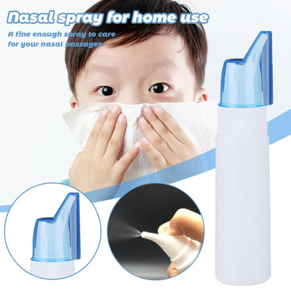 Professional Nasal Irrigation Wash Bottle - Nose Cleaner Neti Pot for Allergy Relief, Sinus Care & Adults Children