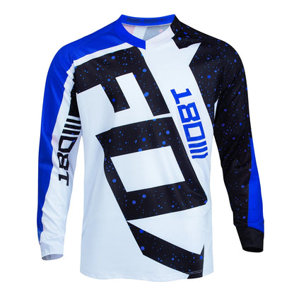 2024 Men’s Long Sleeve Motocross Jersey — Racing MTB Downhill BMX Enduro Motorcycle Sport T-Shirt