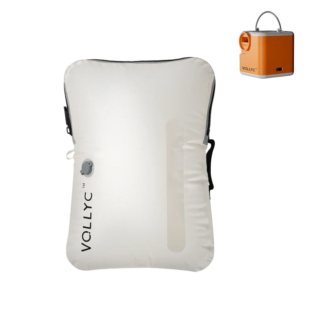 FLEXTAIL x VOLLYC EZYPACK 25L Vacuum Storage Bag — 85% Compression, Waterproof & Tear-Resistant Nylon for Travel & Camping