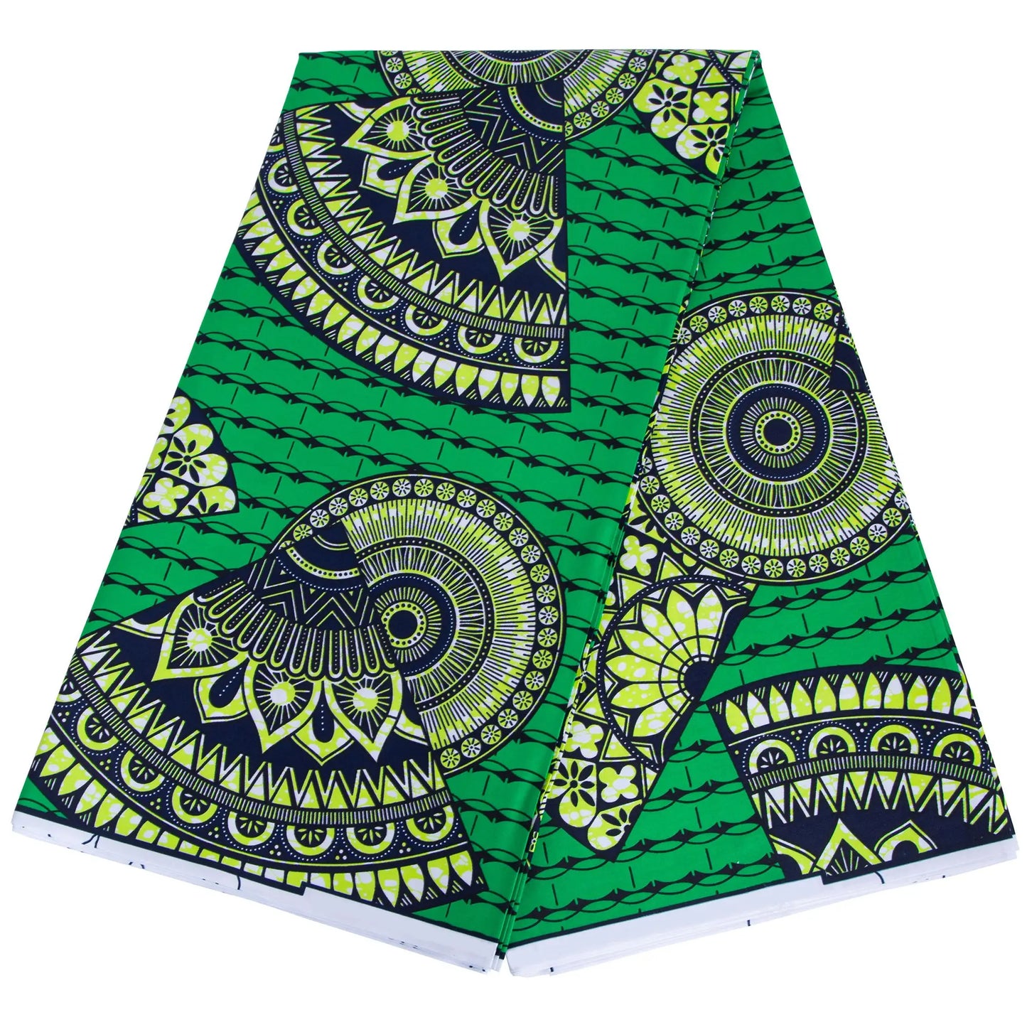 African Real Wax Ankara Fabric - Nigerian Print 100% Polyester Fabric for Women