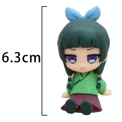The Apothecary Diaries Maomao & Jinshi Mini Figure - Kawaii Anime Desktop Car Ornament Model Gift