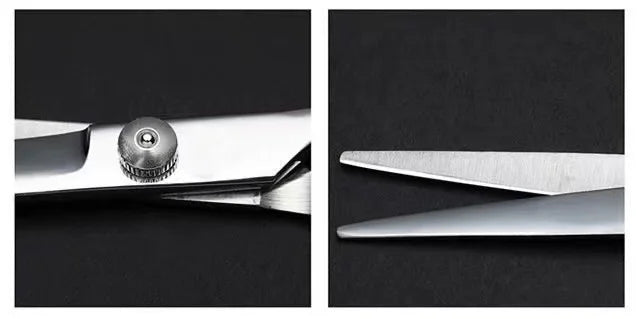 Pet Grooming Scissors Set – Professional Dog Hair Trimming Tools, Bent Scissors & Clippers for Teddy Haircuts