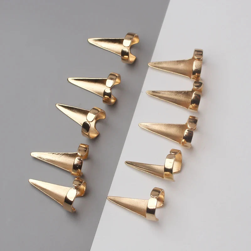 10pcs Retro Punk Gothic Claw Rings – Adjustable Talon Finger Spike Jewelry for Rock, Party, and Cosplay Gift