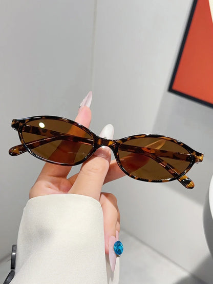 Fashionable Mixed Glasses Set - Chic Black & Tortoiseshell Oval Eyewear for Women Daily Wear