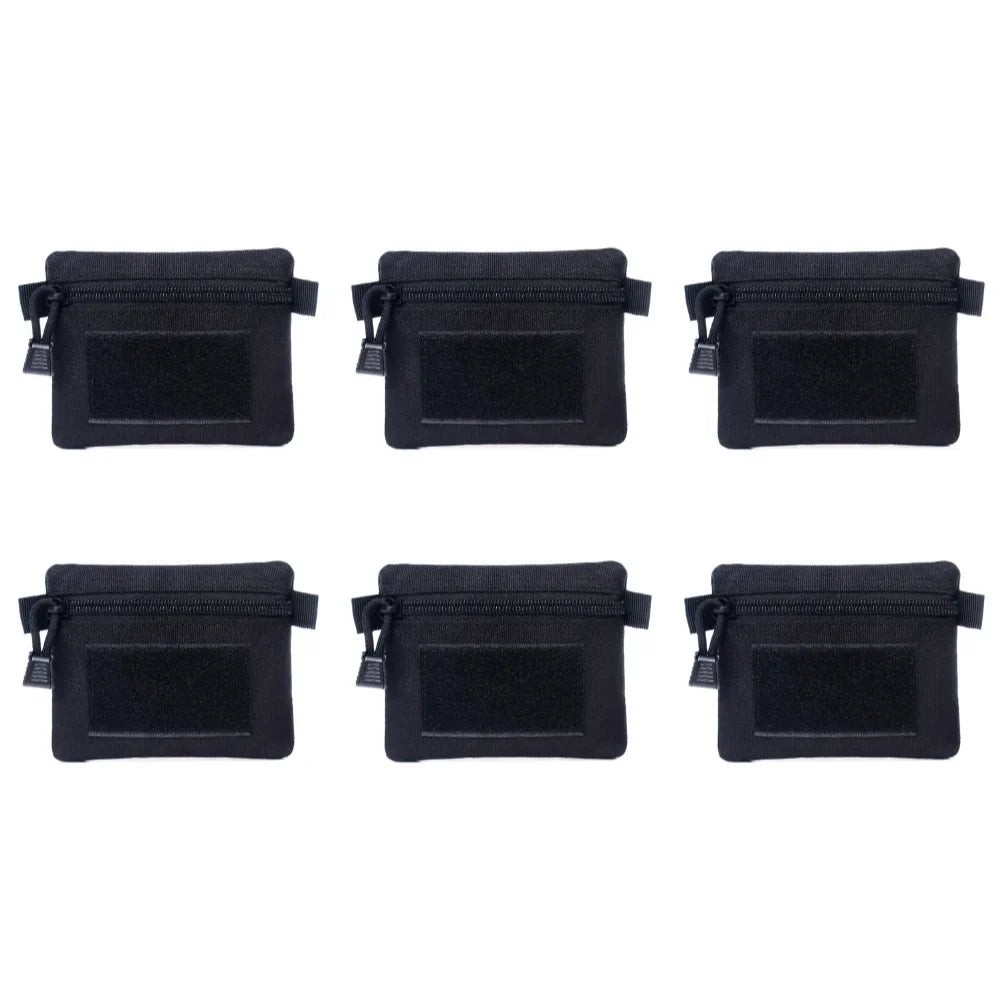 Outdoor Waterproof EDC Molle Wallet — Portable Travel Zipper Waist Pouch for Camping, Hiking & Hunting