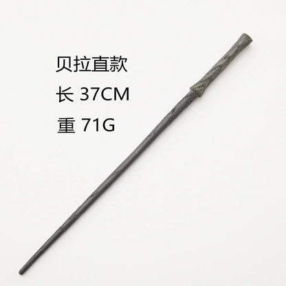 Anime Cosplay Magic Wand - Metal Core Fantasy Toy Prop & Wizard Decoration Accessory