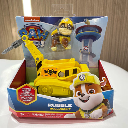 Paw Patrol Dino Rescue Rex Ryder Everest Vehicle Set - Collectible Action Figures and Rescue Toy Gift for Kids