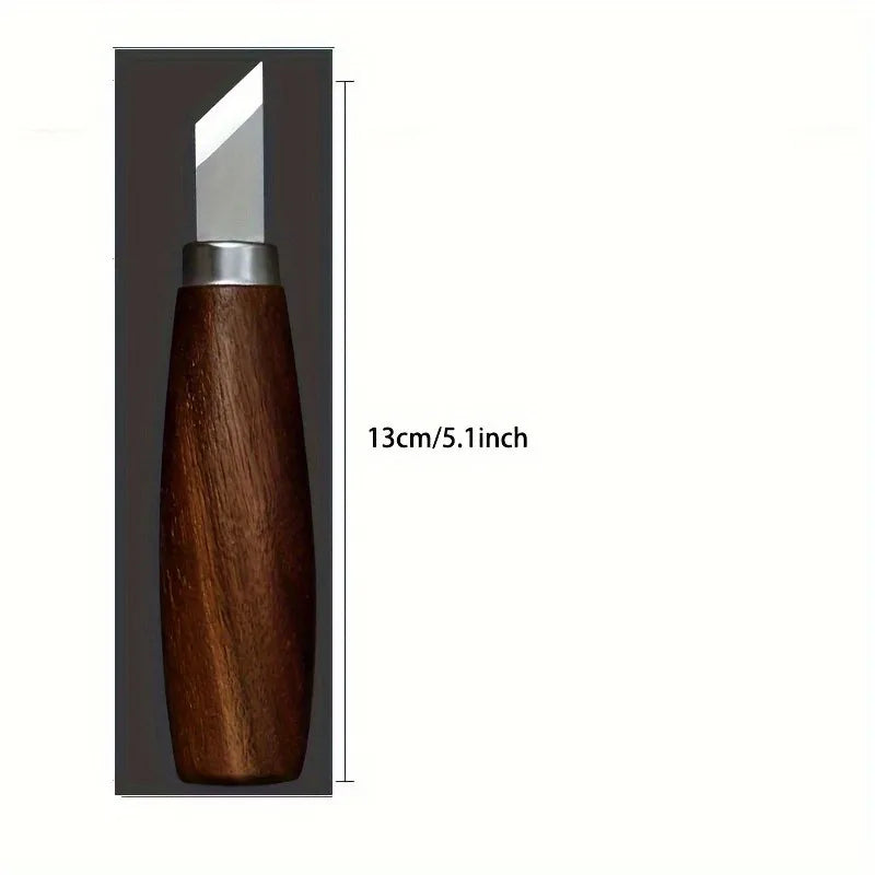Wood Carving Knife Set - DIY Manual Woodworking Chisel Tools for Carving, Chipping & Craft Projects