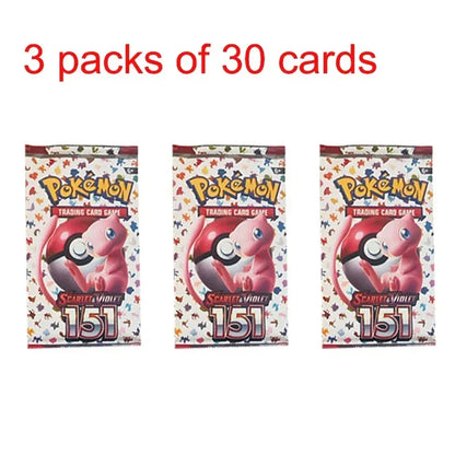 360Pcs Pokemon Cards – Destined Rivals Prismatic Evolutions Scarlet & Violet PALDEAN English Booster Pack